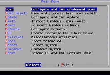 AVG Rescue CD ücretsiz
