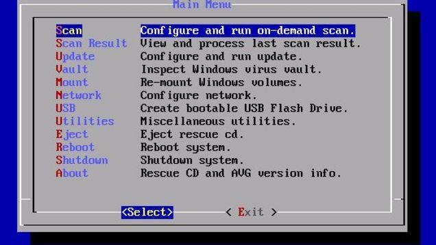 AVG Rescue CD ücretsiz