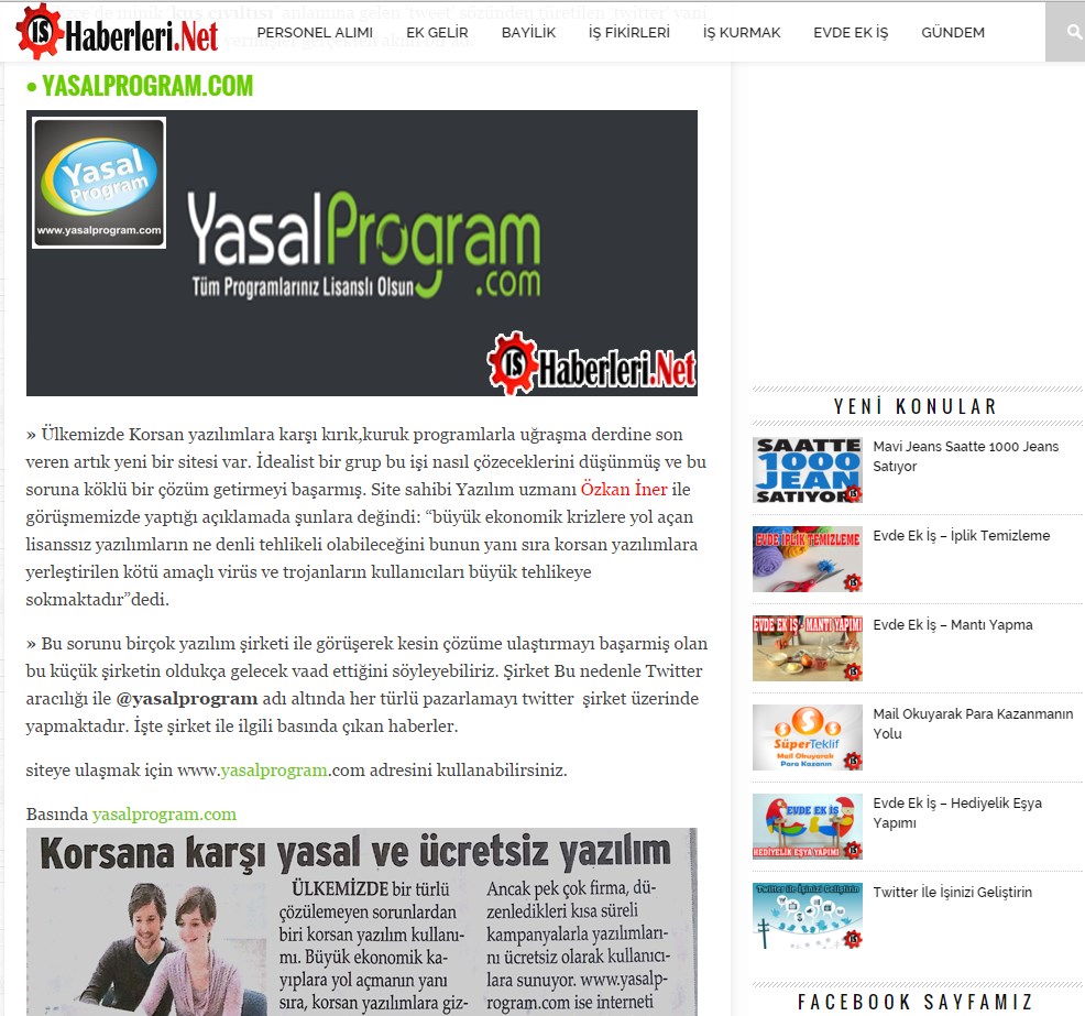 korsana karşı yasal