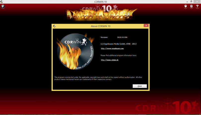 CDRWIN 10