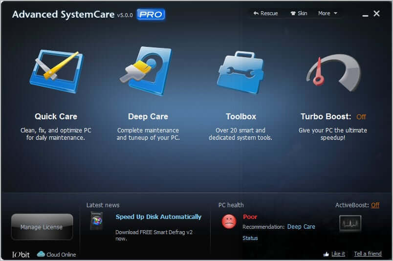 advanced systemcare pro 5
