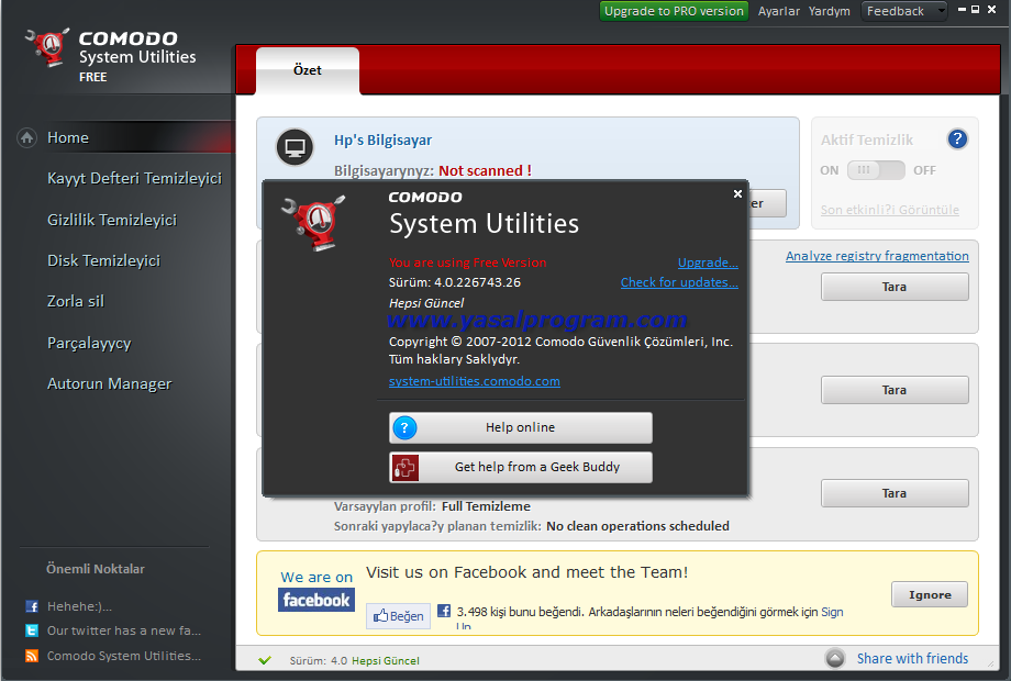 Comodo System Utilities 4.0