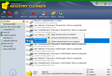Ashampoo-Registry-Cleaner