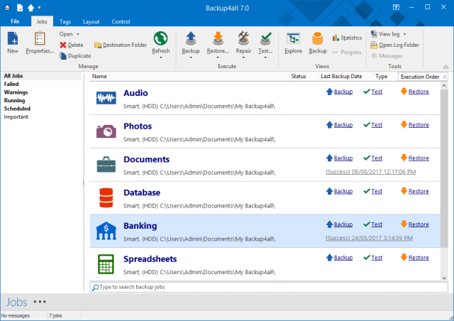 Backup4all Lite 6.6