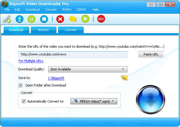 Bigasoft Video Downloader