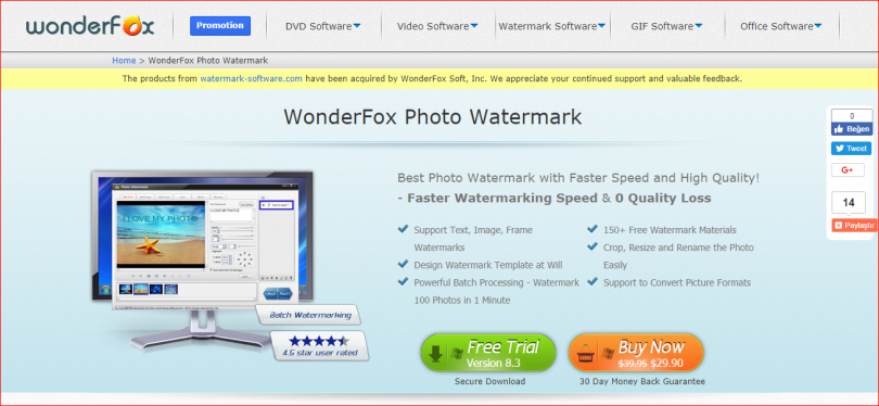WonderFox Photo Watermark