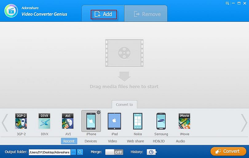 Adoreshare Video Converter