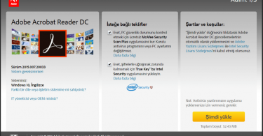 Adobe Acrobat Reader DC Profesyonelindir
