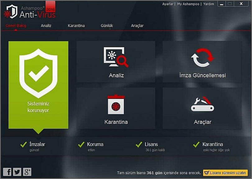 ashampoo antivirus 2016