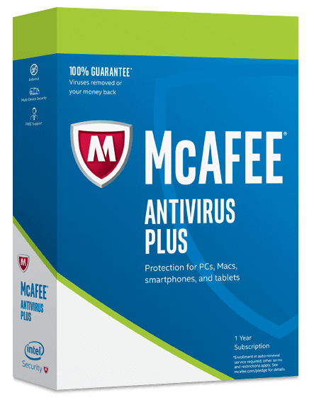 McAfee AntiVirus Plus,McAfee AntiVirus Plus 2017