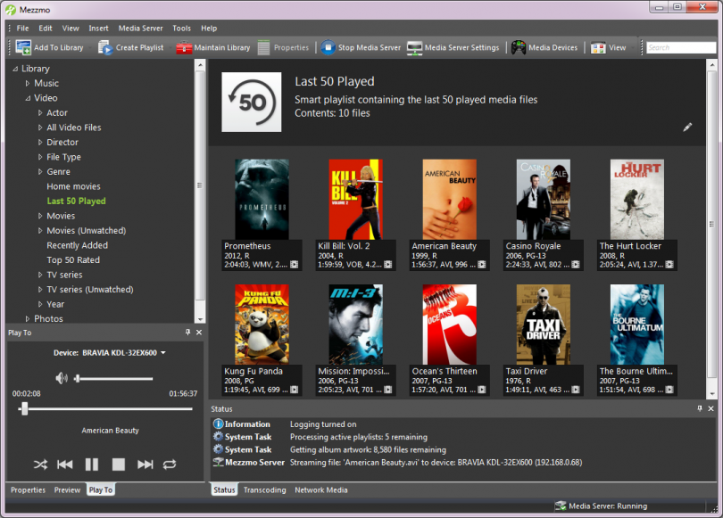 mezzmo-dlna-media-server