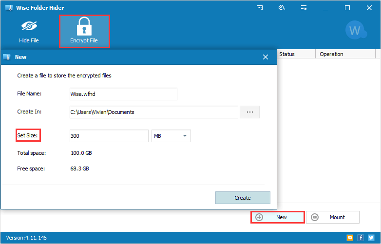 dosya şifreleme,Wise Folder