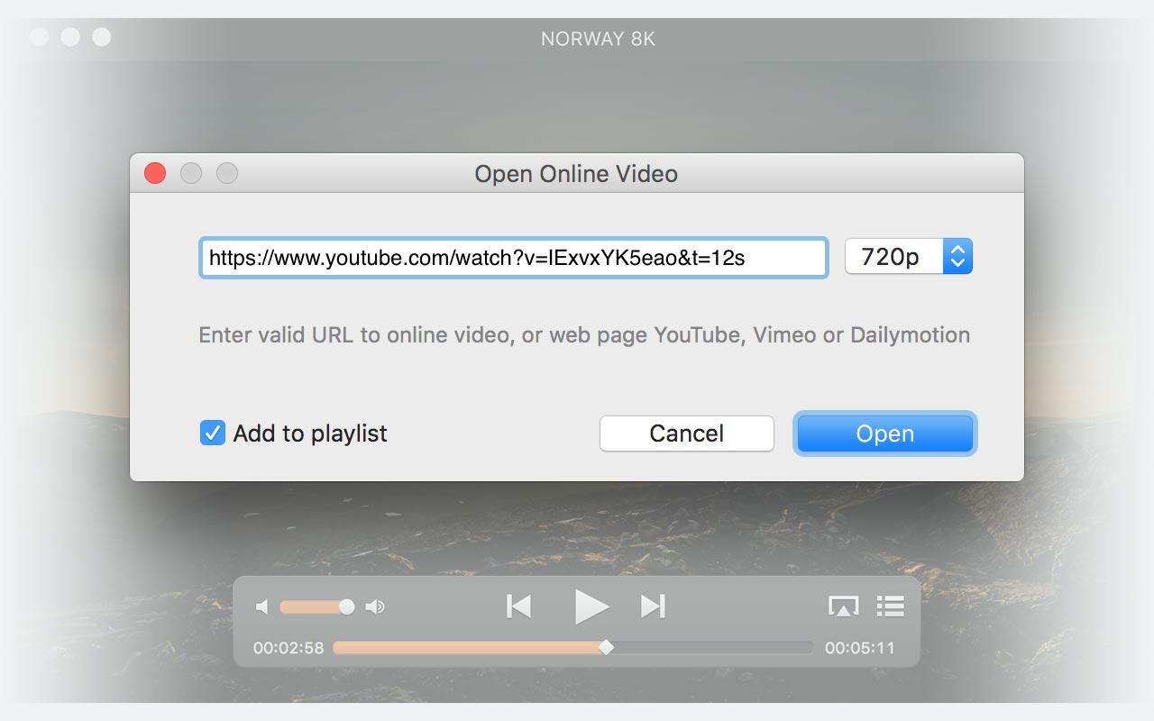 Mac Media Player