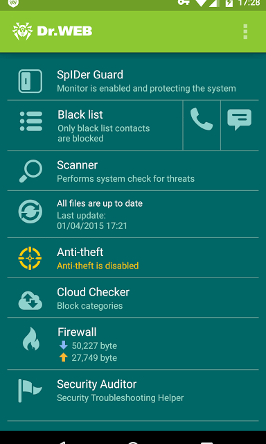 Dr. Web Security Space Android