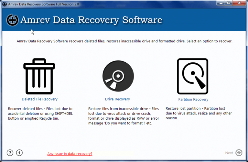 Amrev Data Recovery