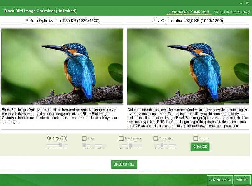 Black-Bird-Image-Optimizer