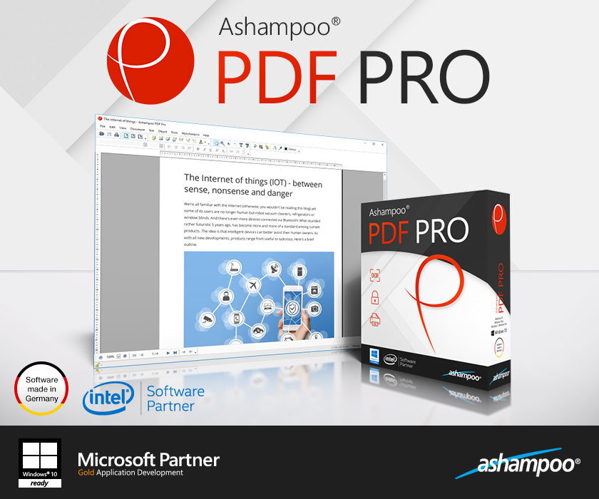 Ashampoo PDF Pro, pdf excel çevirme