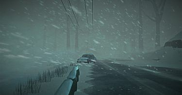 Blizzard in Coastal Highway.
