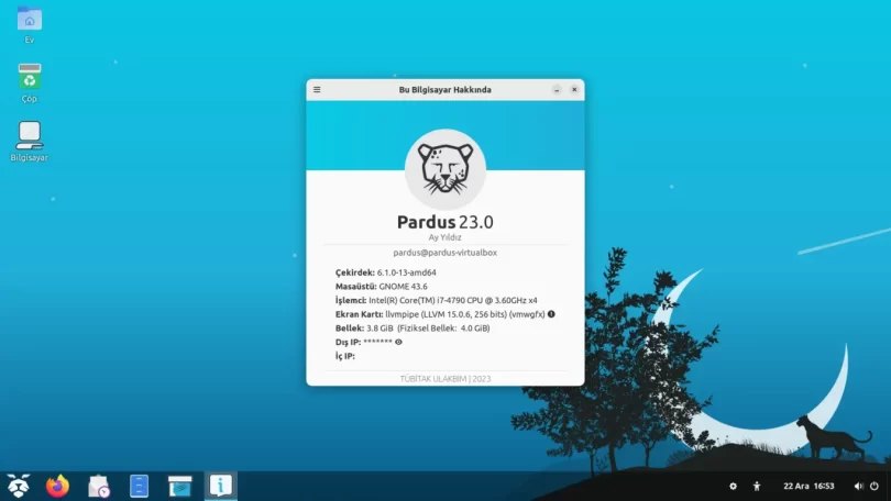 pardus-gnome