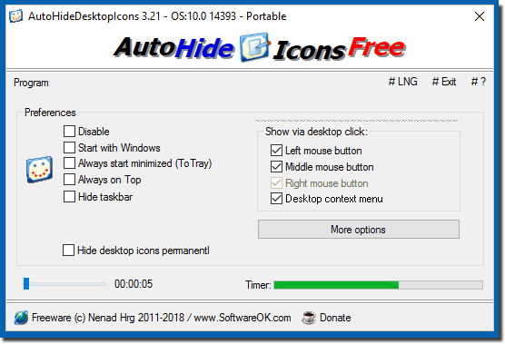 AutoHideDesktopIcons-indir