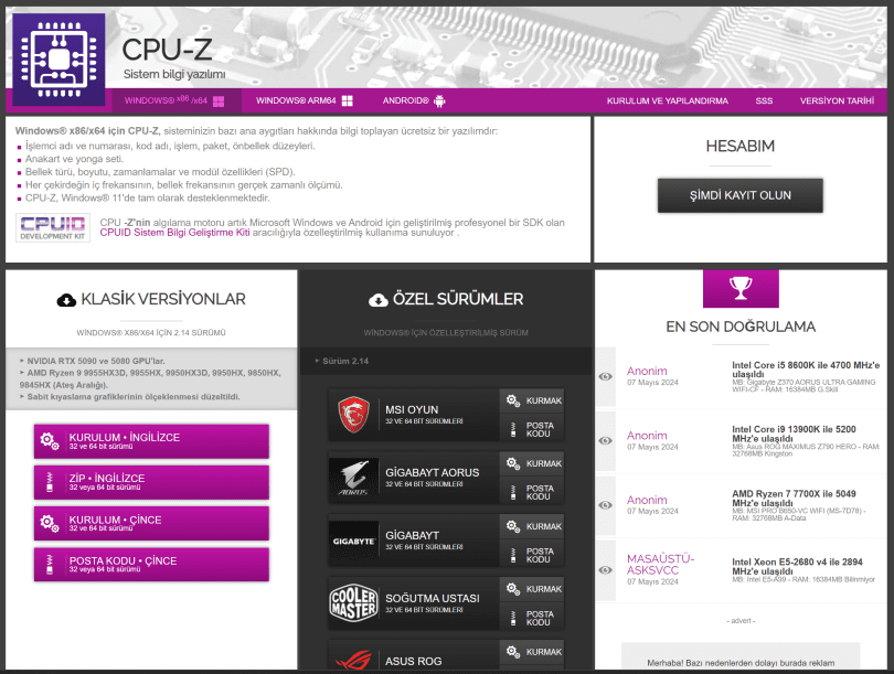 cpu-z-indir